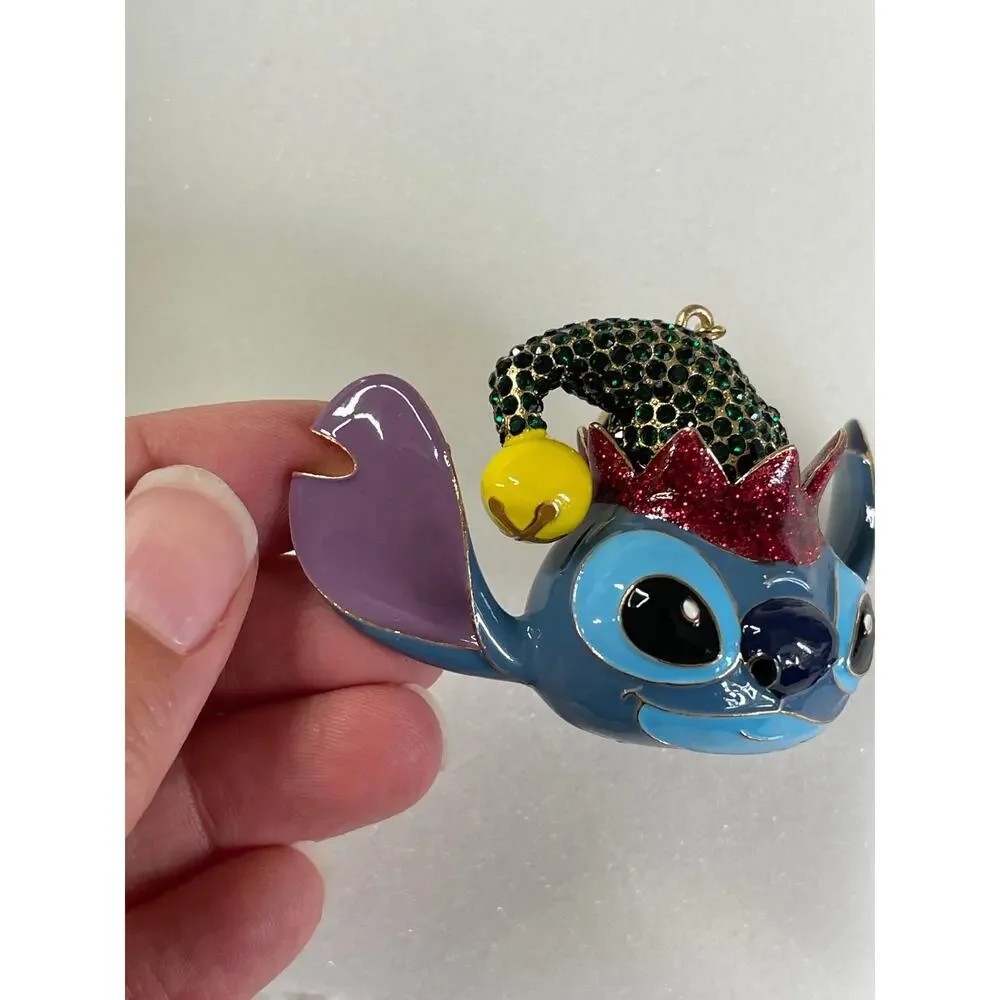 Disney BaubleBar Stitch BaubleBar Christmas Bag Charm Beaded Keychain Holiday